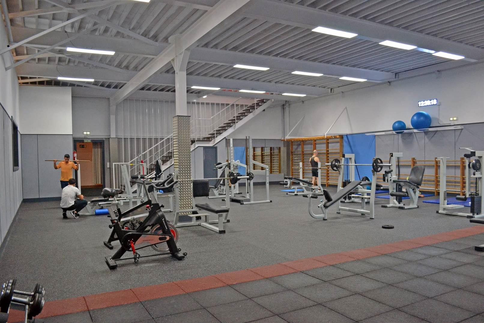 Gimnasio secciones